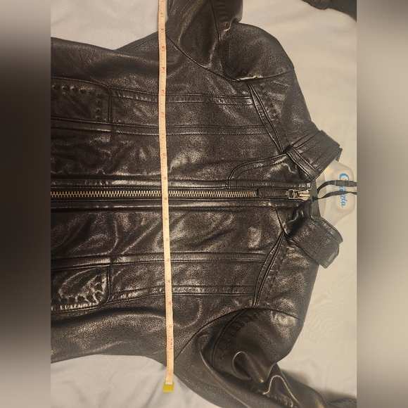Mackage Leather Jacket, from Aritzia, XS - Picture 9 of 9